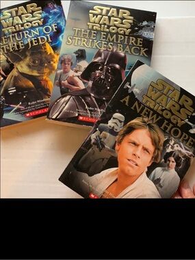 SALE!!! Star Wars Trilogy junior novel books 5, 6,…